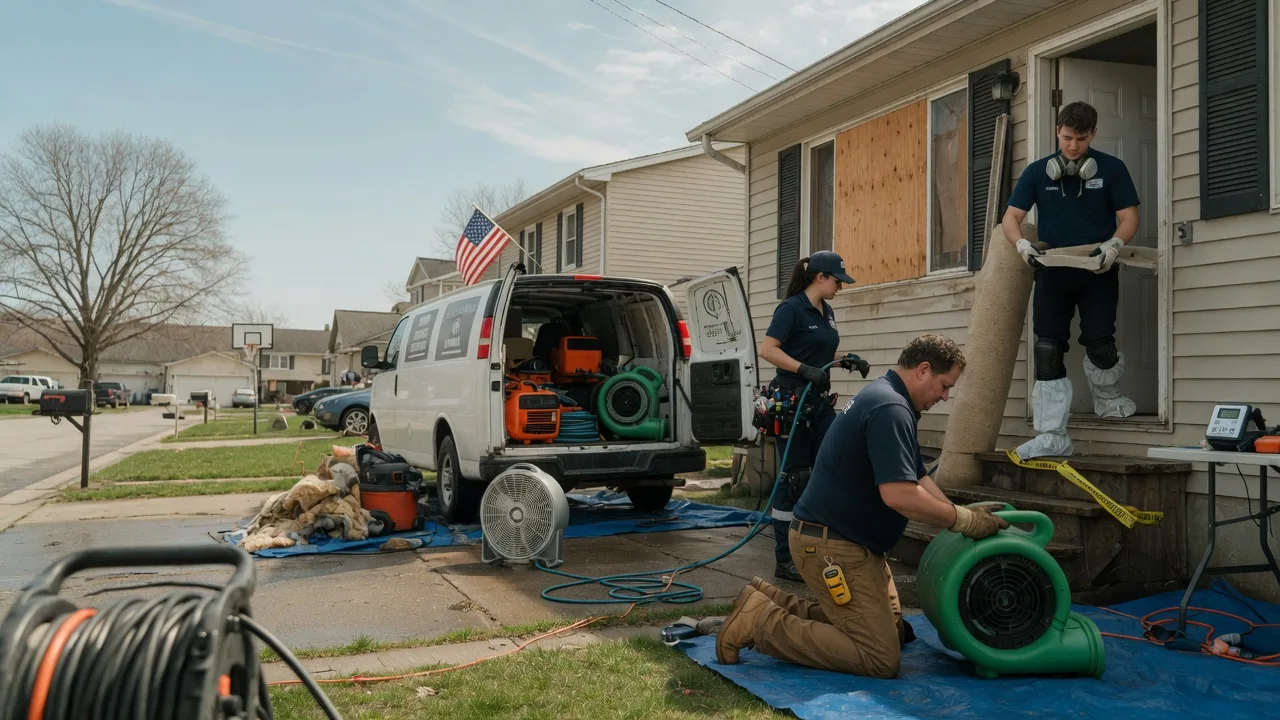 Water Damage Restoration in Amherst, VA near me